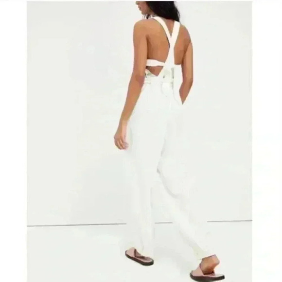 Free People Sienna Smocked Jumpsuit - Picture 7 of 8